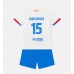 Tanie Strój piłkarski Barcelona Andreas Christensen #15 Koszulka Wyjazdowej dla dziecięce 2023-24 Krótkie Rękawy (+ szorty)